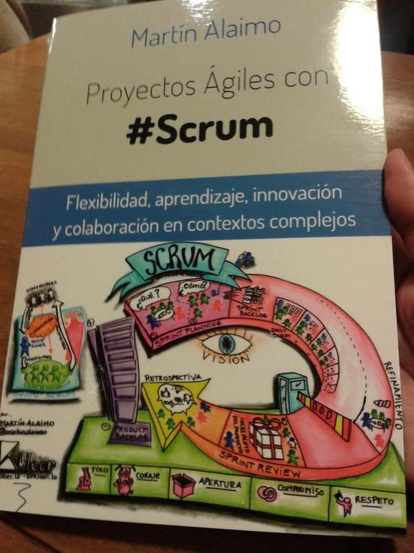 cristinacortes's tweet photo. Excelente jornada! Gracias #AgilesArg2014 por el libro sobre #Scrum de @martinalaimo que gané!! http://t.co/V7hBdSSJTN