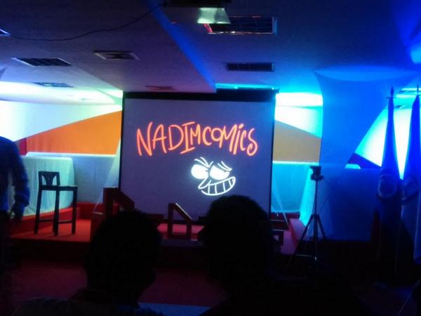 dnegrete16's tweet photo. Caracaturas de @nadimcomics en #eDays2014 #fotoe http://t.co/QoFBxDRbdy