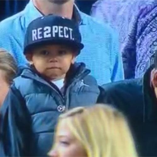 Eyewitness News on X: ADORABLE VIDEO: Derek Jeter's nephew's simple but  sweet gesture stole the show last night:    / X