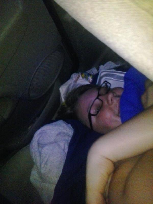 LaserbeanMutant's tweet image. So we had to hid @silverandquick today...  this was the result