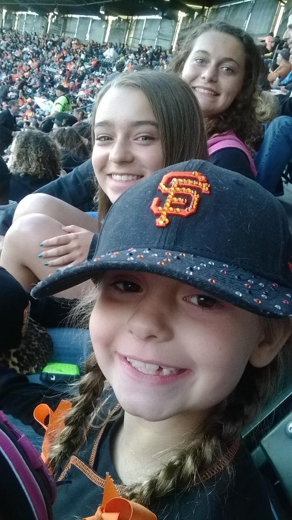 charmdx3's tweet photo. #CSNBAFanPhoto
Paige, Bailey, & Jaime Powers
(P,B,&J at the Giants game!!!)
Clovis, CA http://t.co/QsKVUPI4UJ