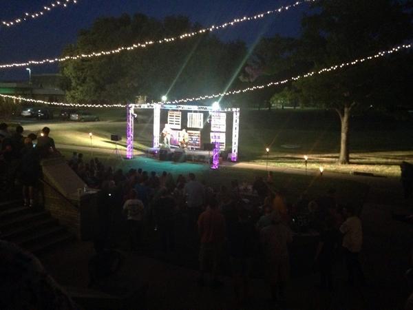 KyleWarnock's tweet photo. This will be talked about for years to come! #Collinstock14 http://t.co/EIbKPQaifu