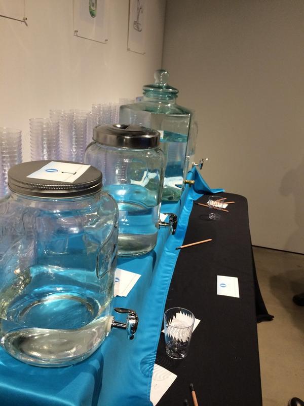 milliecross's tweet photo. @KCMOwater #hrblockartspace water taste test #ruhr http://t.co/bSN1ZCCs6B