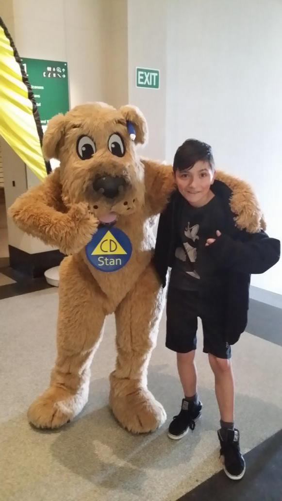 CherieJameson's tweet photo. With Stan the Civil Defence Dog @aucklandmuseum #AllWaysBePrepared @AucklandCDEM π http://t.co/msWra68lWb