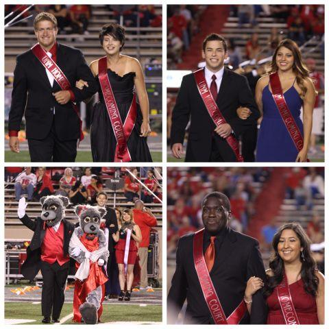 UNM's tweet photo. Congratulations to this year’s #UNM Homecoming Court! http://t.co/6AjmugwNnC