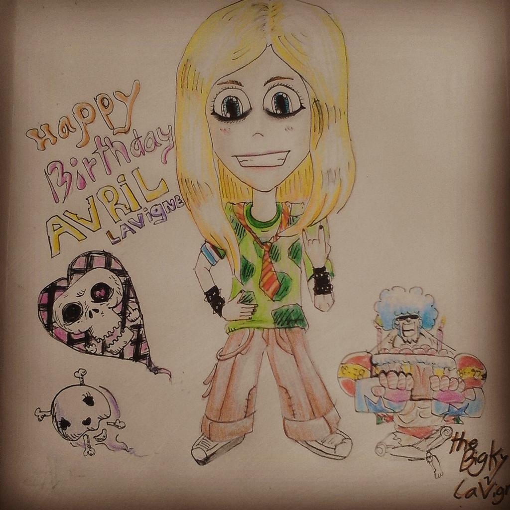Happy birthday avril Lavigne *0* 
