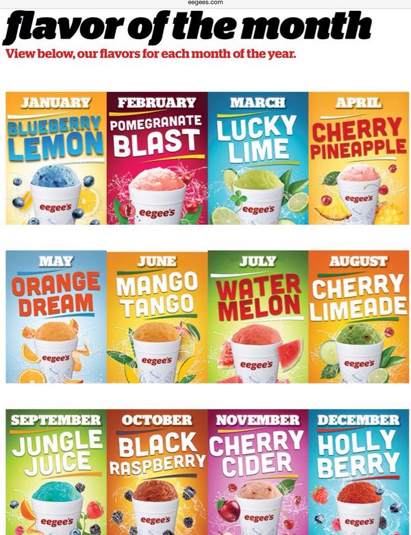 Eegees On Twitter Thank You Celticgoddess77 What S Your Favorite Flavor Of The Month Eegeesflavor Http T Co Gcz7sm1nnz