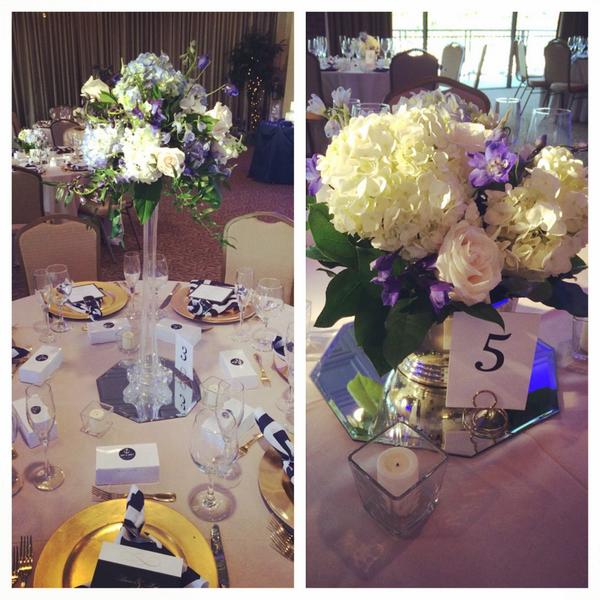 HVEvents's tweet photo. Loving these centerpieces from tonight's wedding! http://t.co/Rd8rYpSk11
