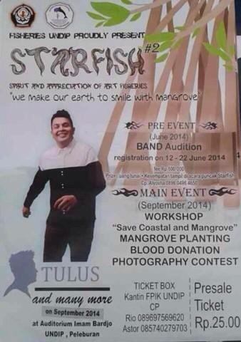 Selamat pagi, Semarang! Lihat penampilan TULUS malam ini, di <a href="/STARFISH2nd/">STARFISH #2</a> , Auditorium Imam Bardjo, pukul 21.00 WIB.