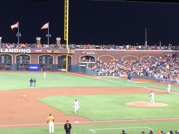 BrieZaia's tweet photo. @ScoreBig awesome seats for the giants game in SF! Saved over $50 per ticket vs Stub Hub!! Ah yeah! I love ScoteBig http://t.co/PKC1tj7BfW