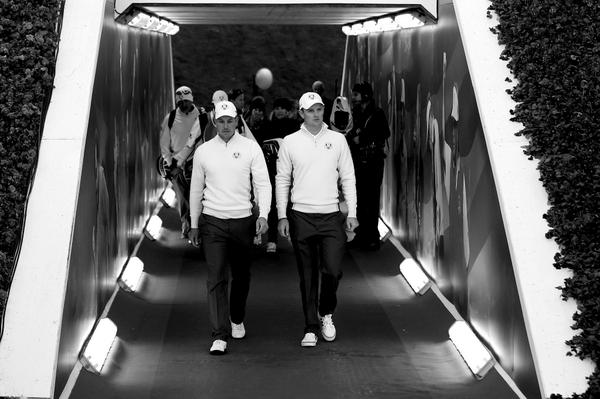 RyderCupEurope's tweet photo. Stenson and Rose's last 8 holes: birdie, par, birdie, birdie, birdie, birdie, birdie, birdie. #GoEurope http://t.co/5fWxMR5z9E