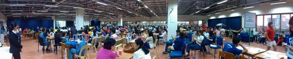 JPirds's tweet photo. Parents during their stay @Rizal_Library 5th floor, waiting for their kids who took the ACET :) #ACETcafe #Awesome! http://t.co/Arj9XFZWgW