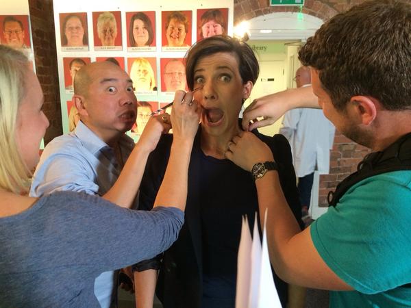 ProfTanya's tweet image. The glamour of filming #BBCScience. The dude on my right is a Prof of genetics @GilesYeo @DoctorChrisVT