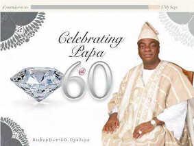 Happy 60th Birthday Bishop David Oyedepo 