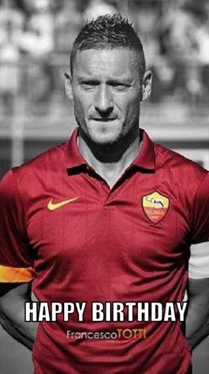 Happy Birthday, Francesco Totti. The AS Roma gladiator turns 38 today. 