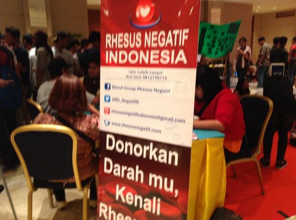 <a href="/Rh_NegatifID/">RhesusNegatifInd</a> juga buka booth di #ICN2014 lhooo