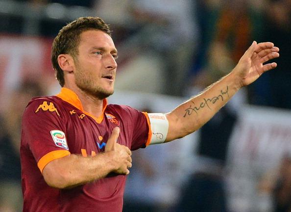 " A very HAPPY BIRTHDAY to Italy and Roma legend, Francesco Totti! He turns 38 today!  