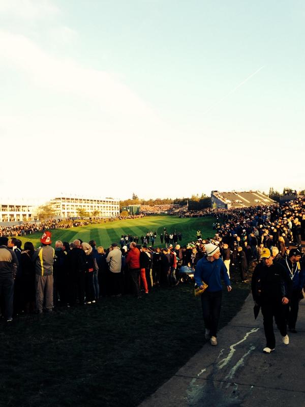 Nahhhh nah nah, nahh nana nahhh, nahh nana nahhh Westwood! #golf #RyderCupChants #GoEurope