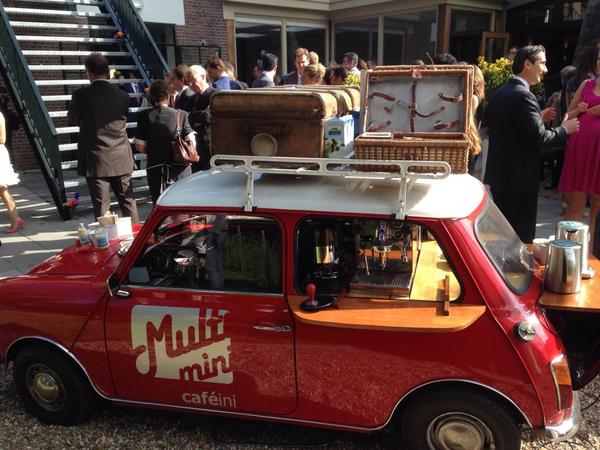 Mooie #bruiloft met zomerse #smoothies en verse #koffie bij de ontvangst! Gefeliciteerd Luc &amp; Renee!