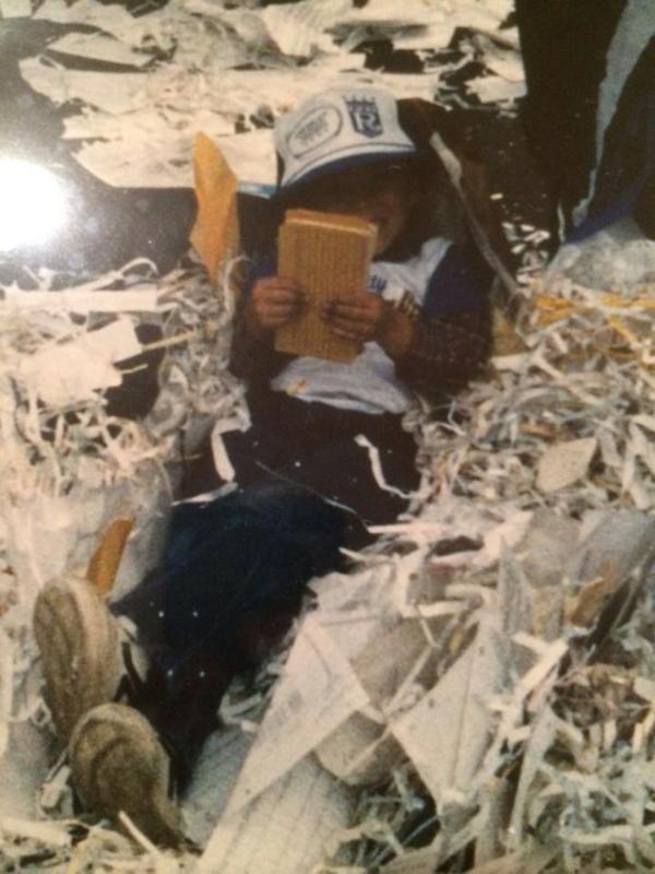 kmbc's tweet image. Ryan Schnabel at the 1985 #Royals championship parade