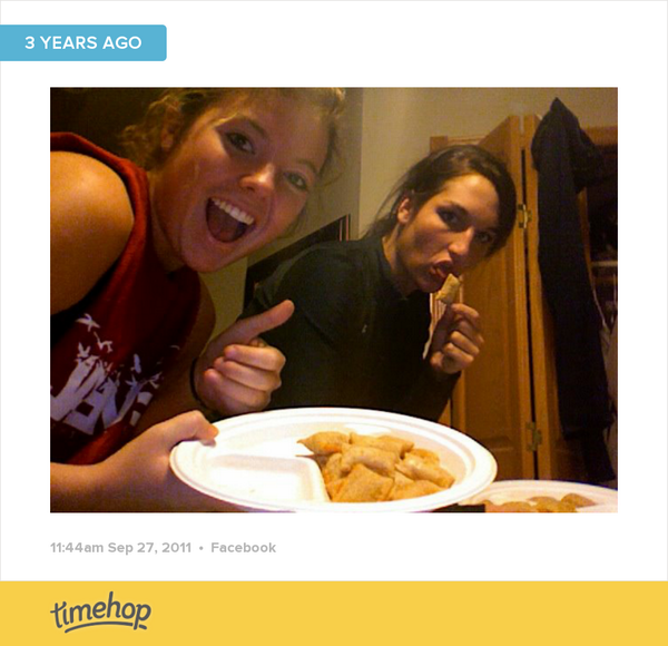 cydbreitag's tweet photo. 3 years ago today krista finally got her pizza rolls!  http://t.co/GAn0whxKoX http://t.co/zojFfWOV4I