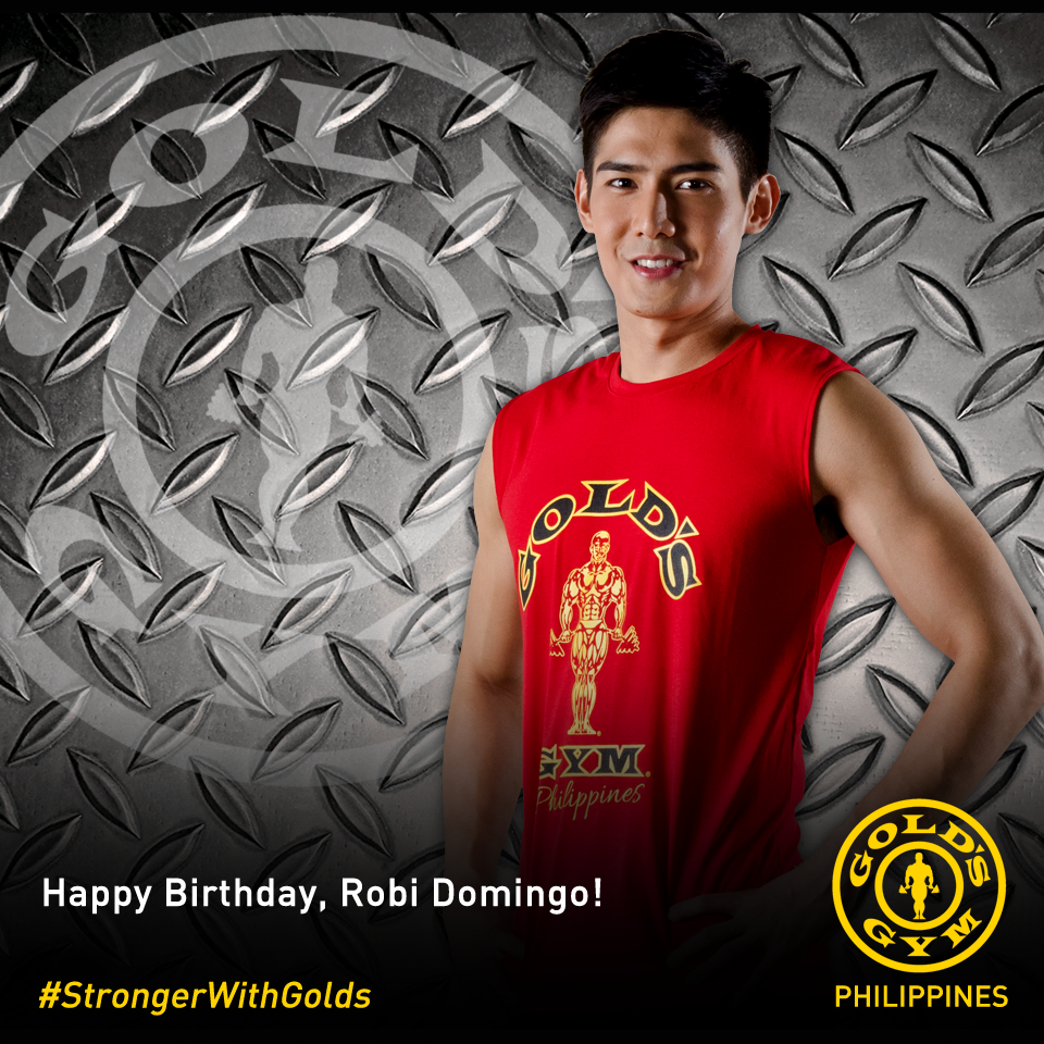 Happy birthday, Robi Domingo!   