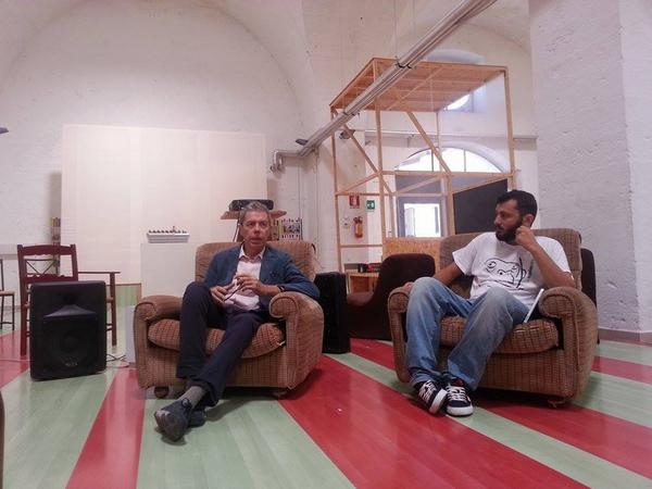La_Guarimba's tweet photo. Oggi il nostro direttore artistico presenta SILVER, il creatore di Lupo Alberto all' @ExFadda #AttentiAlLupo http://t.co/ZJqMxevX3M
