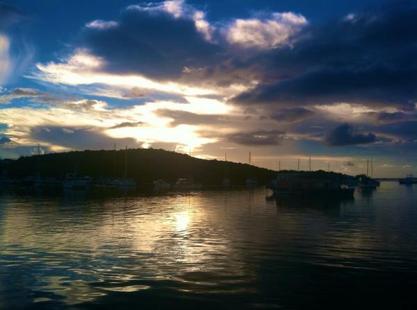 VICharters's tweet image. Sunrise in the #USVI.