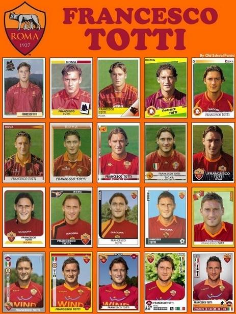 " Happy 38th birthday Francesco Totti. Roma through and through! 