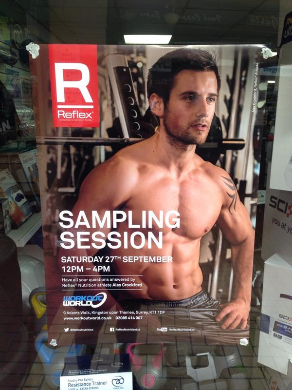 alexcrockford's tweet photo. Oh hello! #reflexlive @ReflexNutrition come see me ! http://t.co/bNblcEtroB