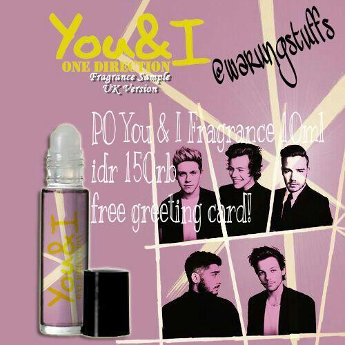 warungmerch's tweet photo. [HelpRT] PO YOU AND I Fragrance! 10Ml idr 150rb. ORI ASLI! free greeting card dari the boys😍 minat? Cus cek icon! http://t.co/KwmmMtTP3a