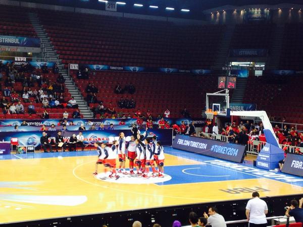 Welcome to USA in Istanbul #FIBAWorldCup2014