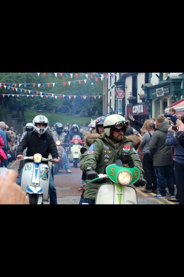 GordonHowarth55's tweet photo. @Quadrophenia_uk great day at the #RibbleValleyModWeekender http://t.co/Bvf2AEfvGA