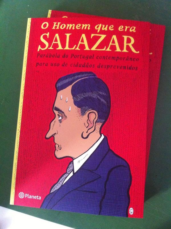 AOS2015's tweet image. Portugueses, o livro &quot;O Homem que era Salazar&quot; vai chegar às livrarias no dia 8.