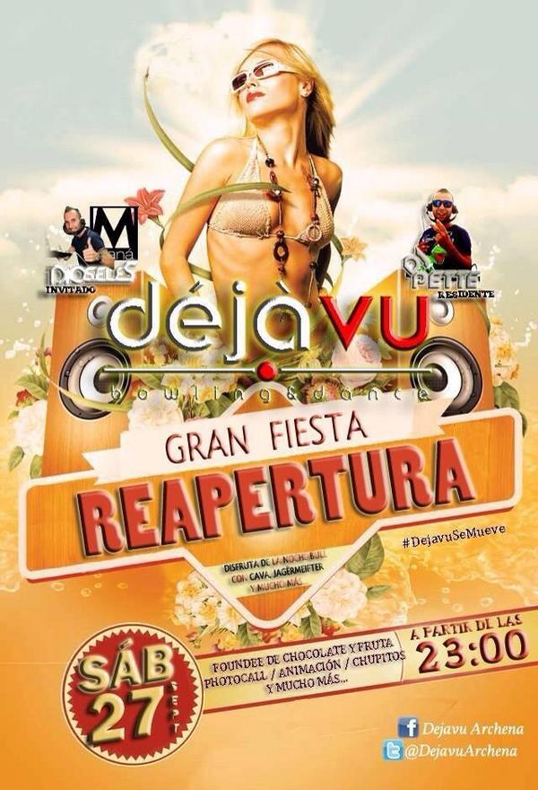 magosarchena's tweet image. Esta noche pasamos la fiesta a @DejavuBowling para animar este día tan gris!! Os esperamos para liarla!!