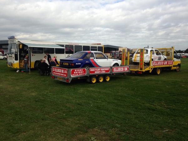 Great day at Pickering track/rod rally