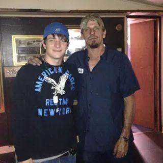 kennethsandlin's tweet photo. My Uncle Chris &amp; Myself
#family http://t.co/eWRTK27nHq
