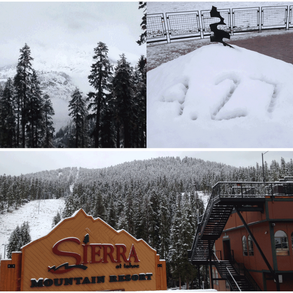 9.27.14 - First Snow. #WinterIsComing