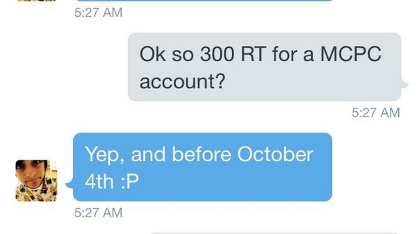 Mcbasher1324YT's tweet image. 300 RT And @iCraftTaylor Will Give Me A MCPC Account! Help By Clicking RT
