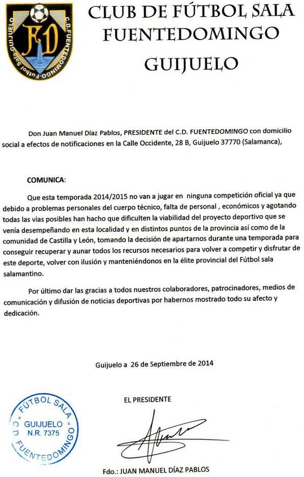 Comunicado Oficial!!