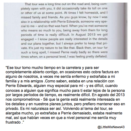 LM_LatinFamily's tweet photo. Zayn mencionó a Perrie en su nueva autobiografía:
#LittleMixAtVsfs @VictoriasSecret http://t.co/otHtM19Oe8