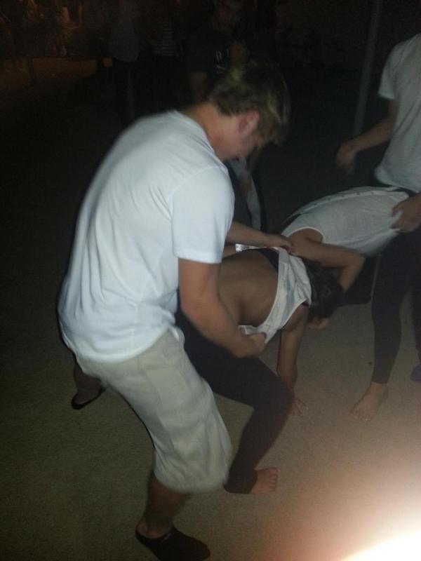 racicotaustin's tweet photo. A little throwback to last year's homecoming when we witnessed Mark become a man #marksmash http://t.co/bl2k4JTrtz