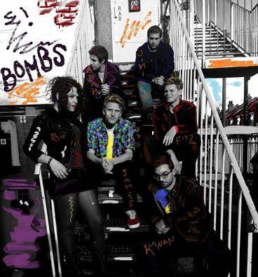 FatTankStudios's tweet photo. Beloved @BOMBSmusic look fetching @ Fat Tank, but probs look even better today performing @ BournemouthArtsFest http://t.co/N7GuocaQmJ