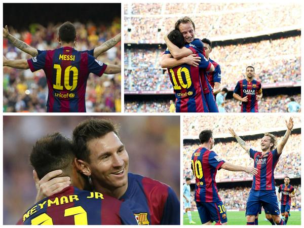 Barcelona_MD's tweet photo. Messi rebasa la cota de los 400 goles como futbolista profesional: http://t.co/MR7cpHXb0K http://t.co/Fwr3aZNWzR