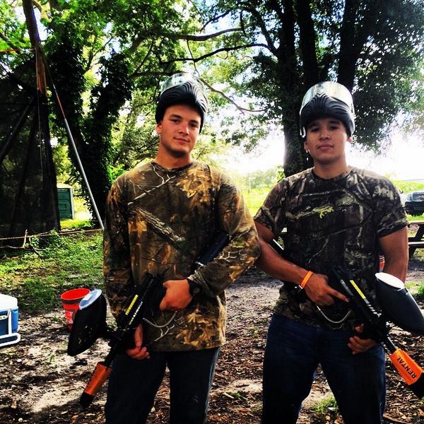 GotchaOaxaca's tweet image. Paintballin' it with my boy. #rumblewoods #paintball #clackclack