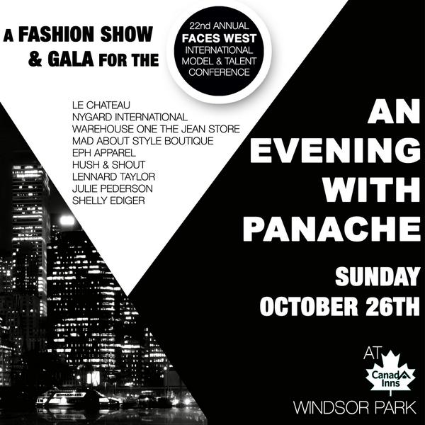 panachetalent's tweet photo. Join us at the Faces West Gala on Sunday, October 26! http://t.co/4hlGa4Rvn8 #fashionshow #FacesWest #Winnipeg http://t.co/f7KkDitmW4