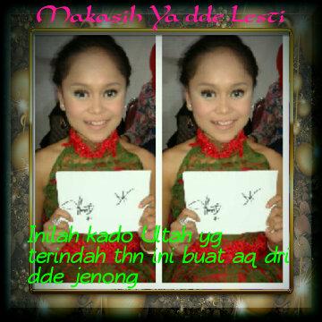 LesLove_Jatim's tweet photo. Makasih ya dde @Lesti_Jenong_DA kadonya :) ultah thn ini sgt2 spesial buat aq dgn kehadiranmu #Lestiani ;) http://t.co/eNgtRRa3OT