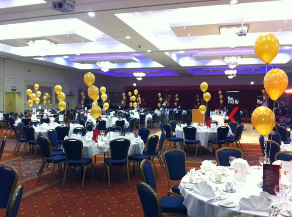 OrderofMaltaNI's tweet photo. Look how wonderful the room looks for tonight's festivities! #NationalComps #50years http://t.co/TiKeRkc0J7