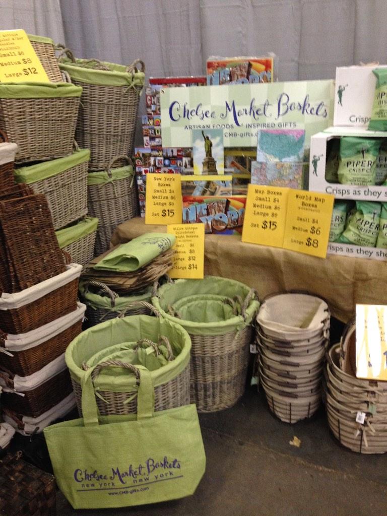 Chelsea Market Baskets on Twitter "a few photos from our booth at