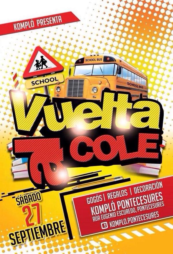 ZambraAgency's tweet photo. Te apuntas a la vuelta al colé de esta noche en @KomploCesures ?

animación + regalos + gogos #pontecesures http://t.co/KgZH1VadN4